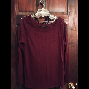 Torrid long sleeve sweater shirt